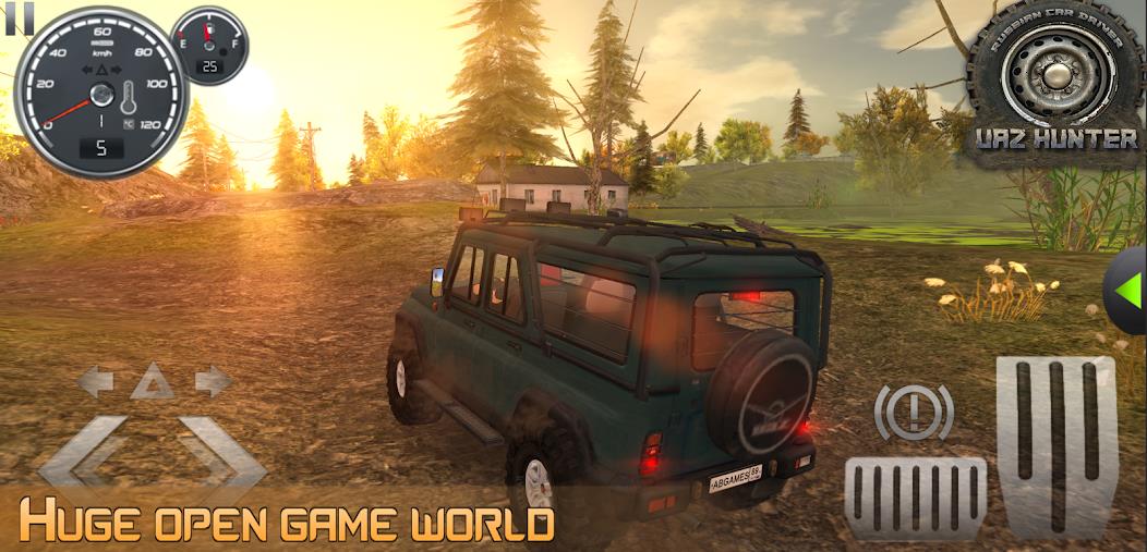 Russian Car Driver UAZ HUNTER Mod Скриншот 0