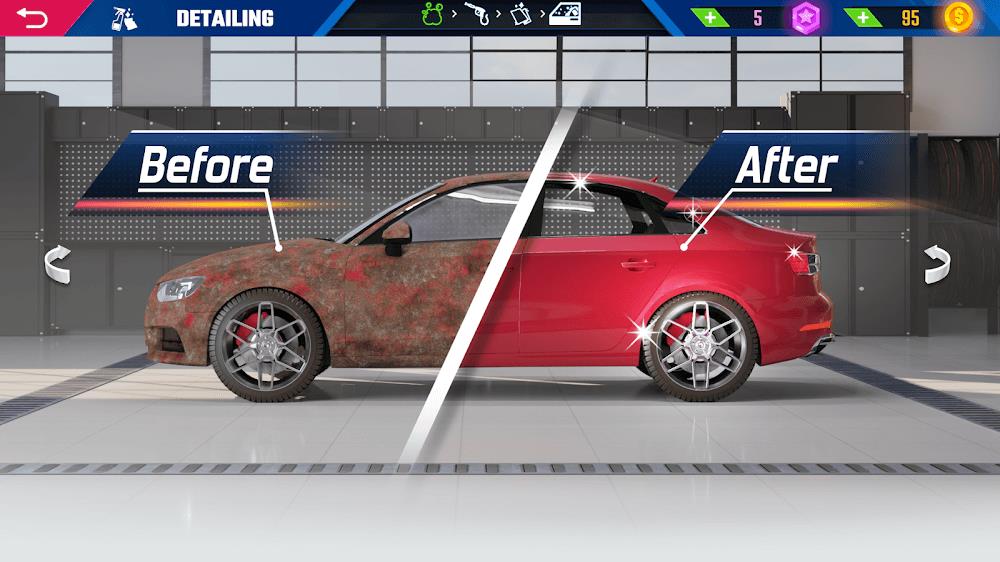 Car Detailing Simulator 2023 Schermafbeelding 1