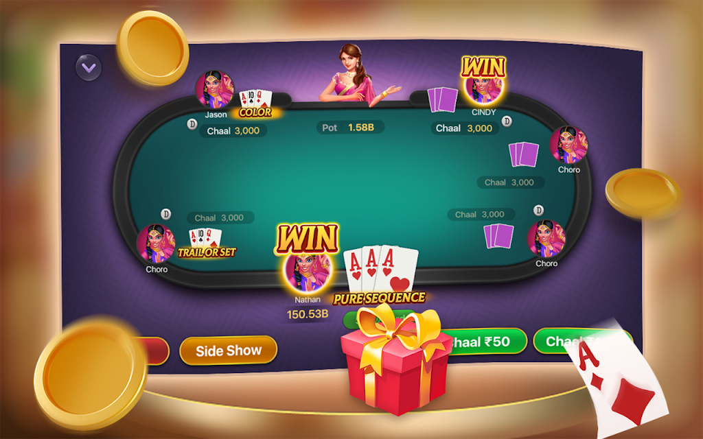 TeenPatti Royal Capture d'écran 1