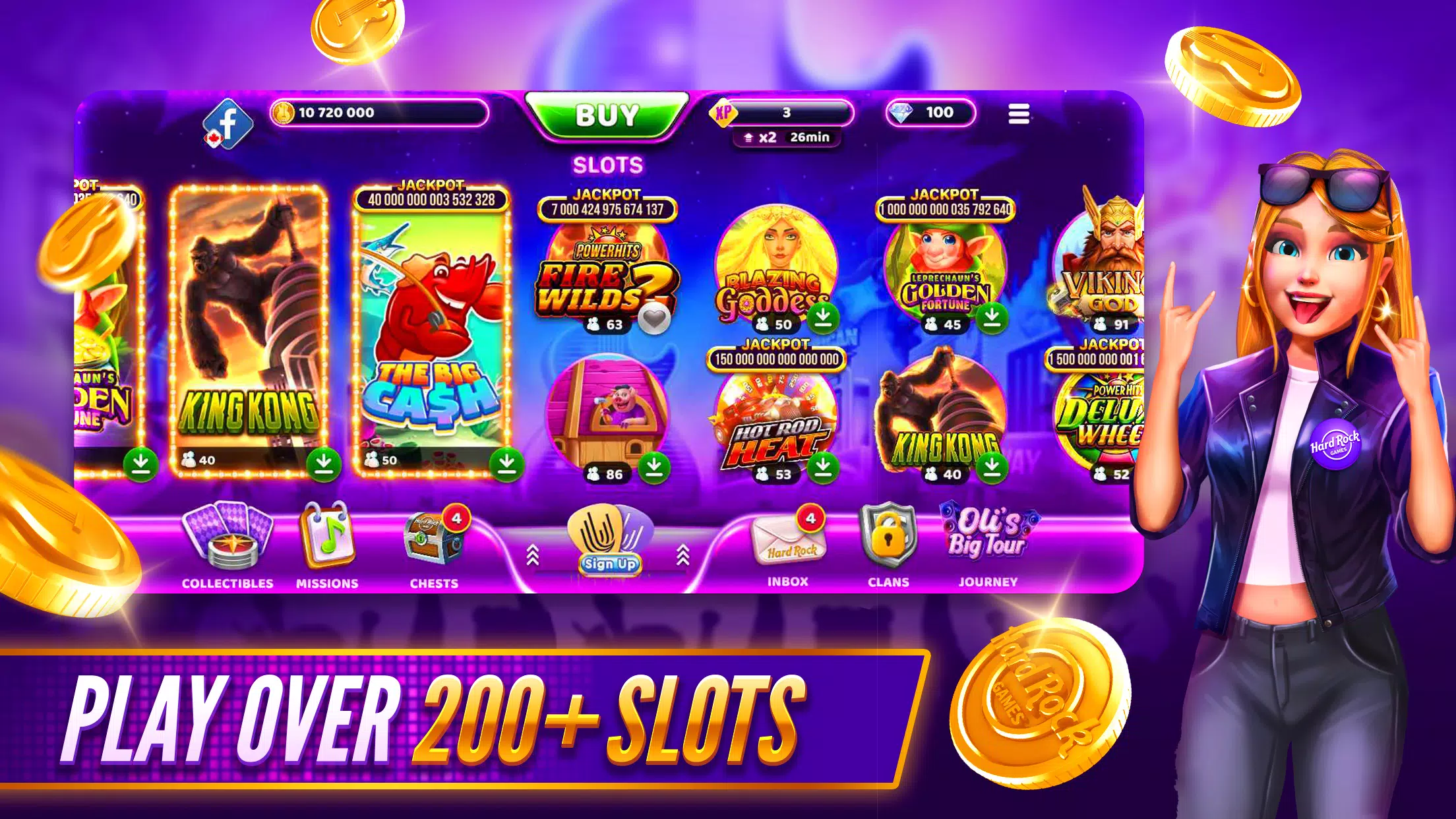 Hard Rock Jackpot Planet应用截图第0张