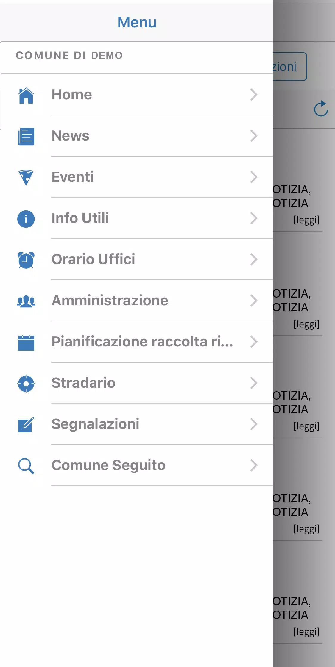 Schermata SmartCom 2