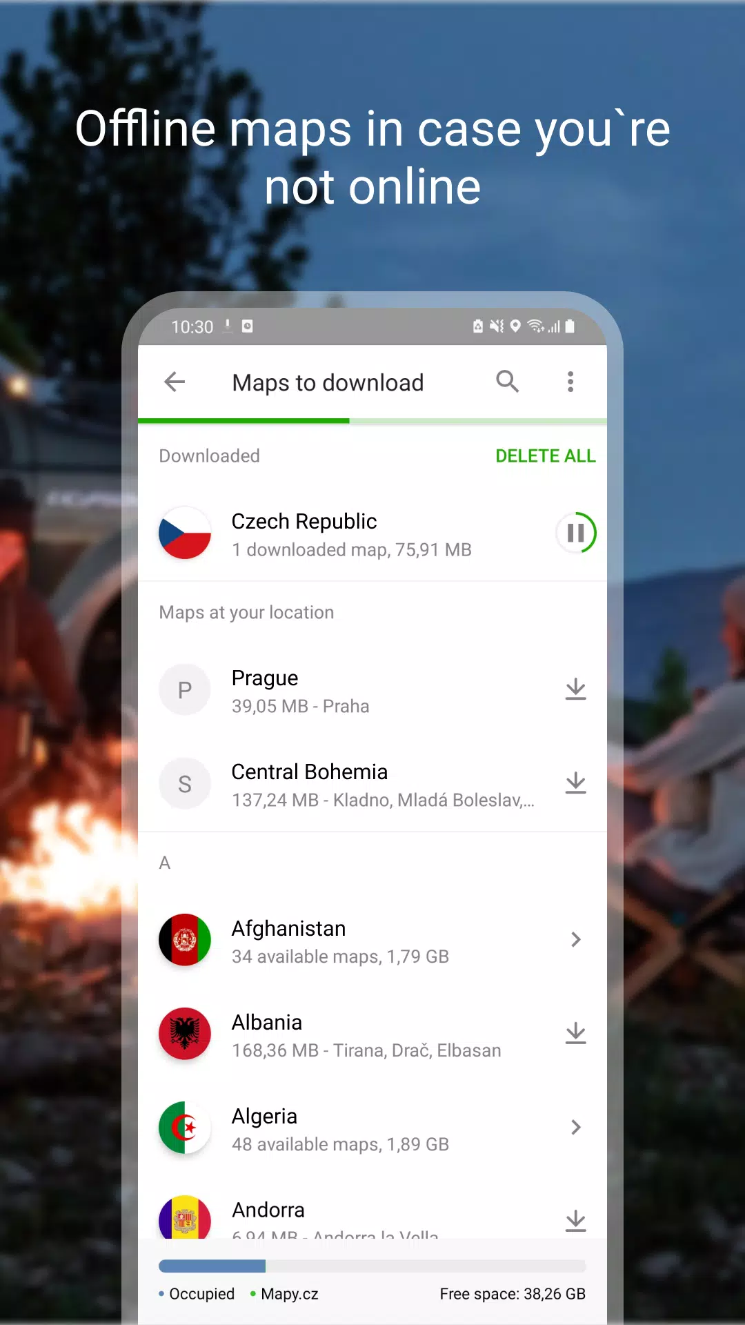 Mapy.cz: maps & navigation應用截圖第2張