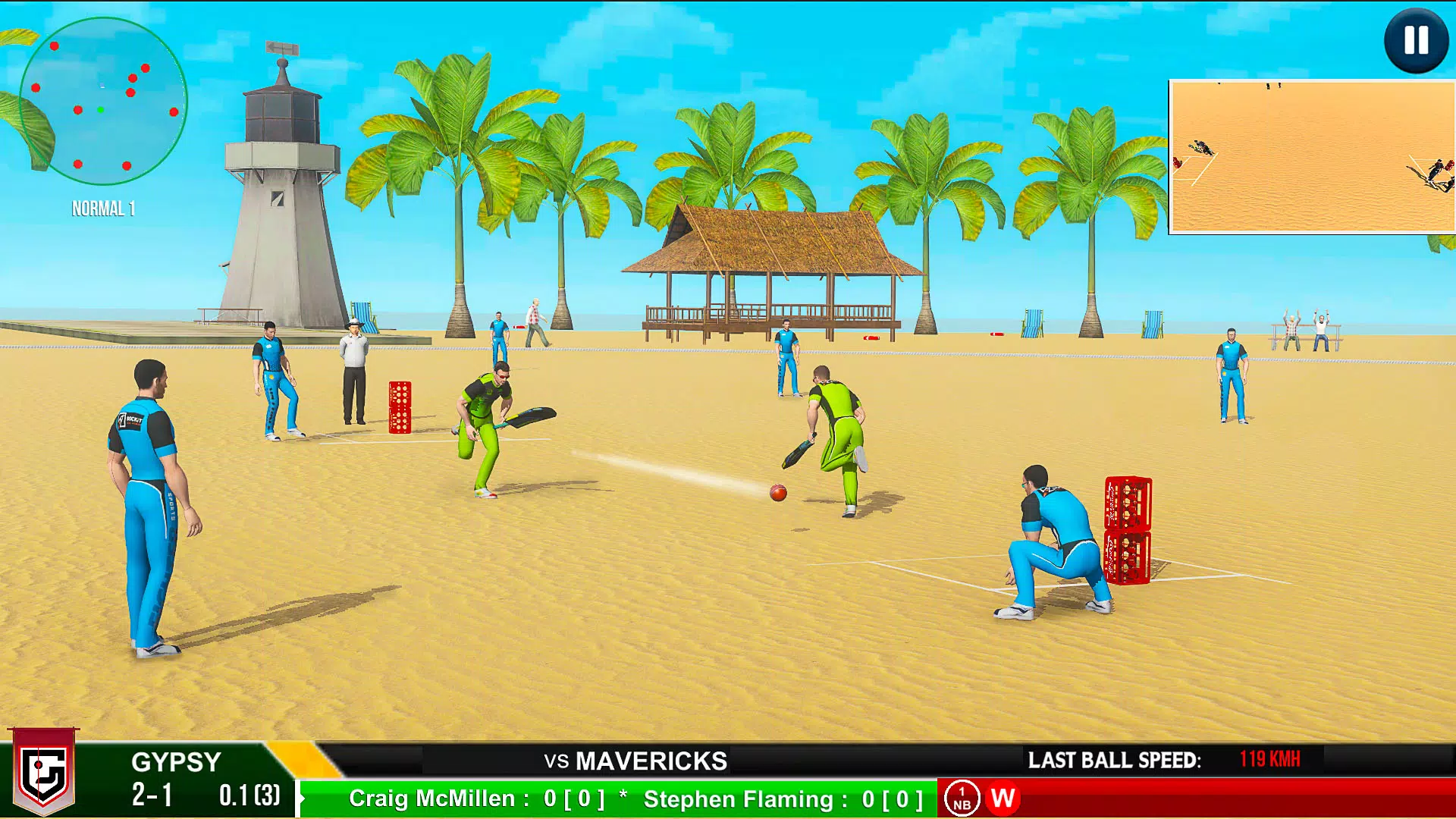 Street Criket-T20 Cricket Game Ekran Görüntüsü 2