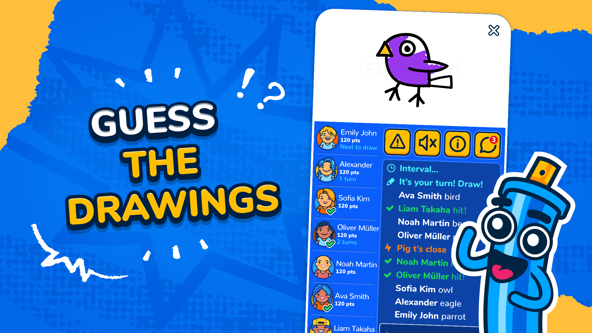 Gartic.io - Draw, Guess, WIN स्क्रीनशॉट 2