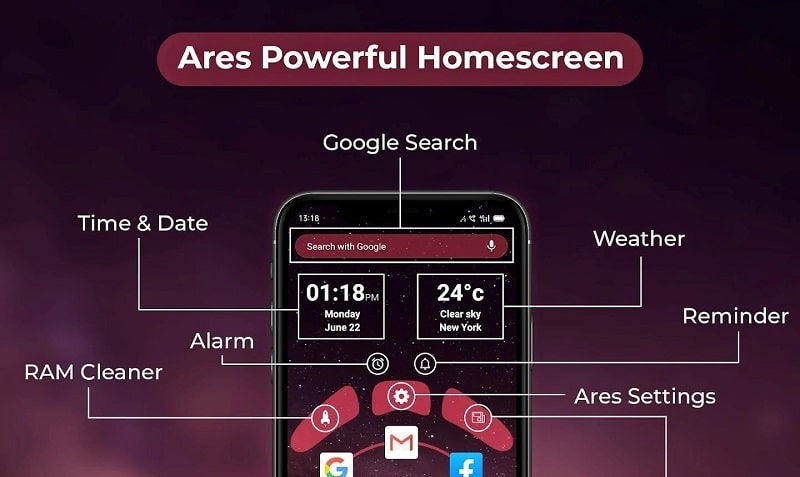 Ares Launcher Prime Ảnh chụp màn hình 0