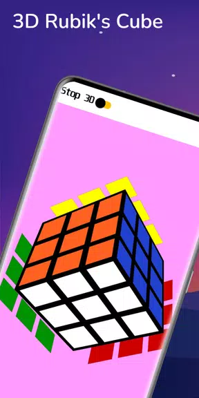 Rubik’s Cube Solver - 3D Cube應用截圖第1張