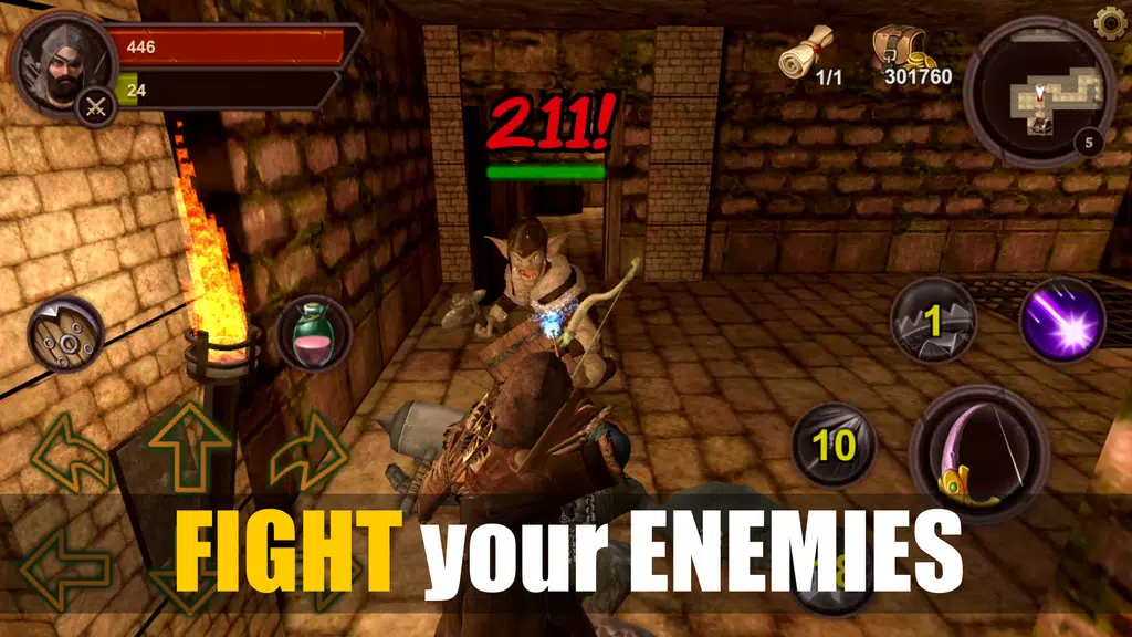 Dungeon Ward: Offline Games Captura de pantalla 2