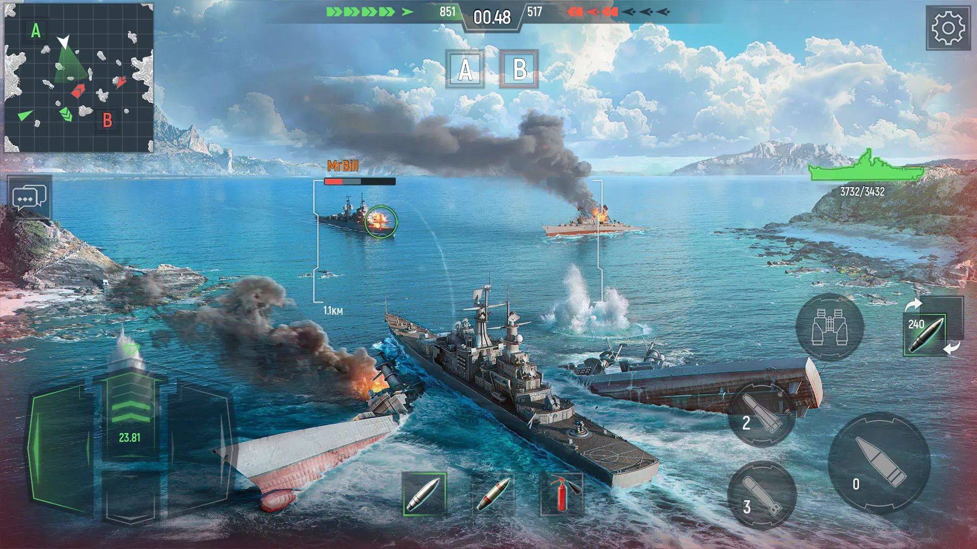 Force of Warships Screenshot 1