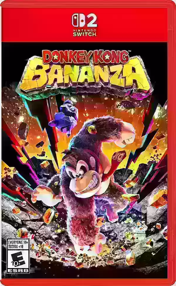 Donkey Kong Bananza está agora em presas para o Switch 2
