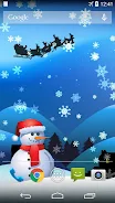 Christmas Magic Live Wallpaper ภาพหน้าจอ 0