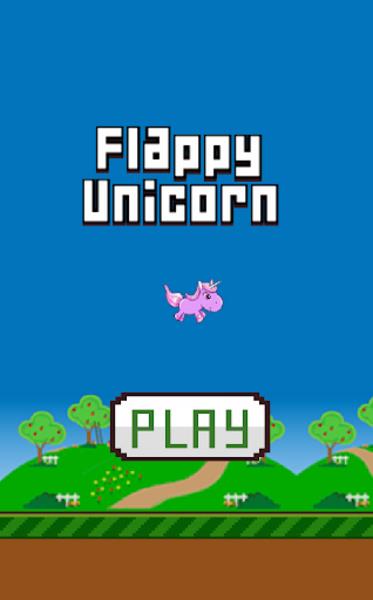 Flappy Unicorn Captura de pantalla 0