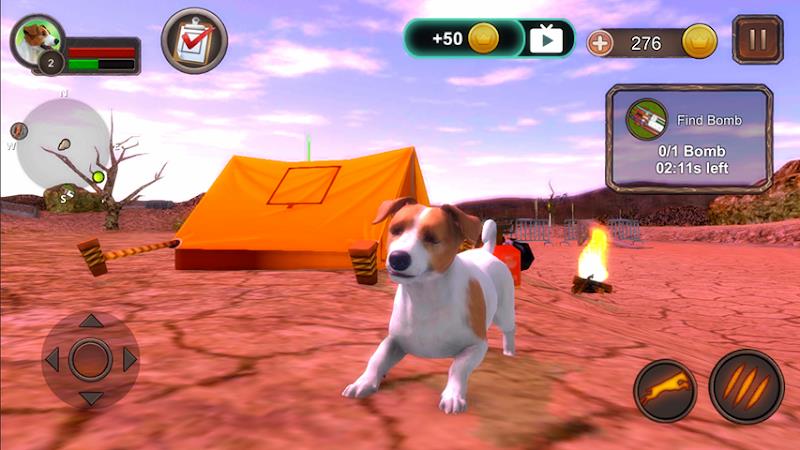 Jack Russell Terrier Simulator ဖန်သားပြင်ဓာတ်ပုံ 0