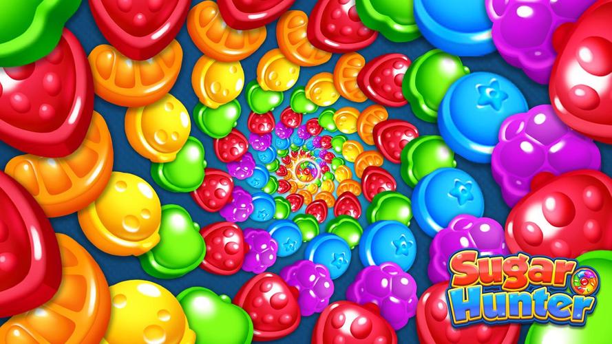 Sugar Hunter®: Match 3 Puzzle Captura de pantalla 0