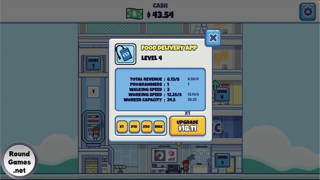 Idle Startup Tycoon 스크린샷 2