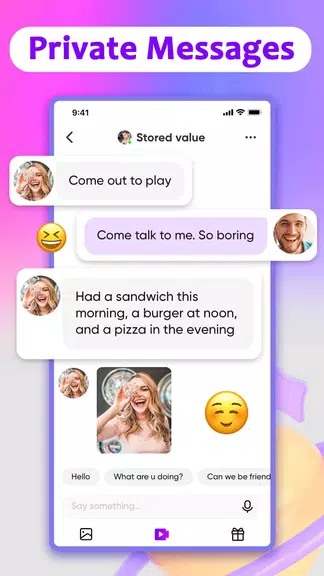MatchU-Live, Meet People, Chat स्क्रीनशॉट 2