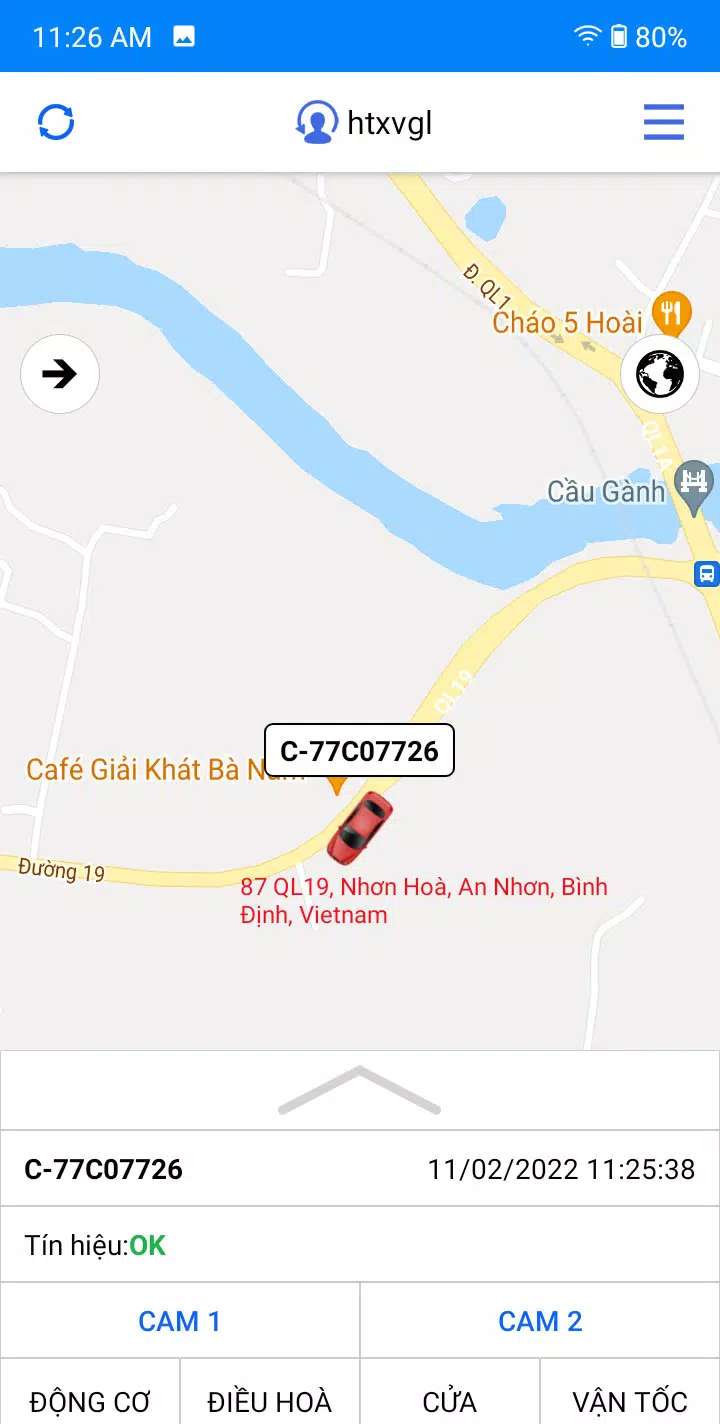 Định Vị Xe Tangkapan skrin 1