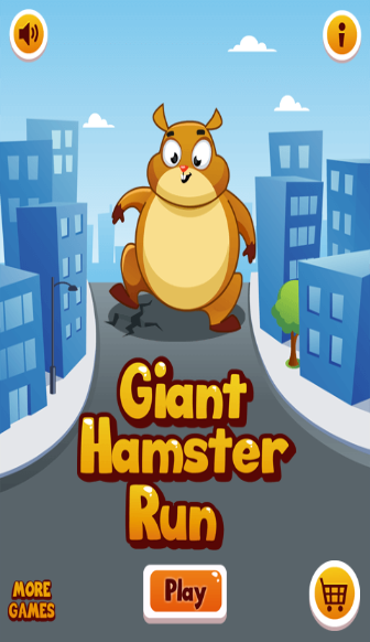 Giant Hamster Run Zrzut ekranu 1