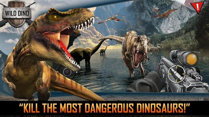 Real Dinosaur Shooting Games স্ক্রিনশট 0