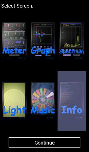 Accelerometer Meter Captura de pantalla 1