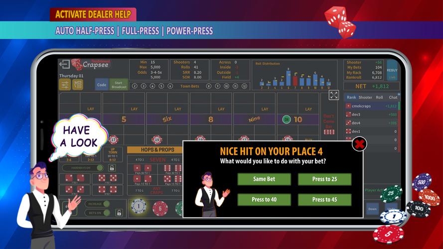 Crapsee Capture d'écran 2