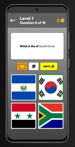 Flags Quiz - Guess The Flags Captura de tela 3