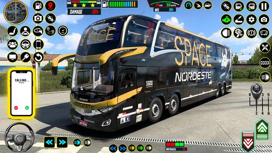 Bus Games 2023 Coach Bus Game Captura de pantalla 0