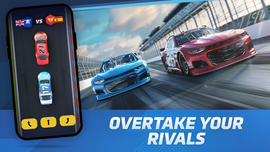 Racing Rivals ဖန်သားပြင်ဓာတ်ပုံ 0
