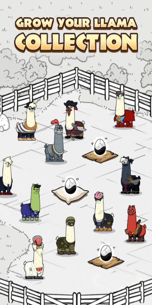Mutant Llama: IDLE Breed Games Schermafbeelding 0