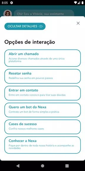 Vitória - Assistente Virtual N Captura de pantalla 2