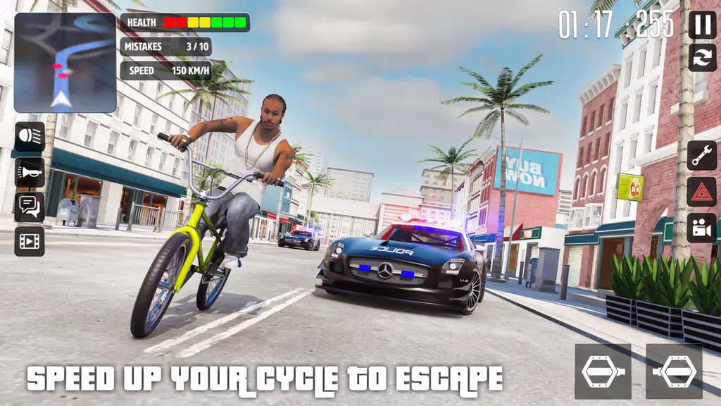 Offroad BMX Rider: Cycle Game Schermafbeelding 3