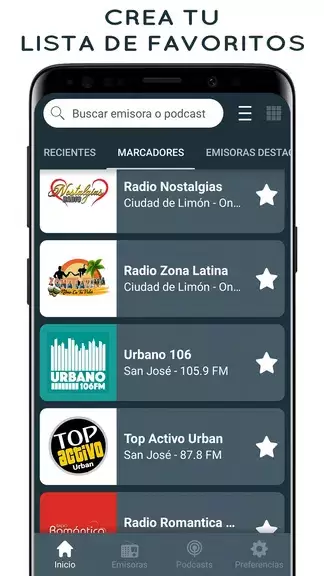 Radios de Costa Rica Online應用截圖第2張