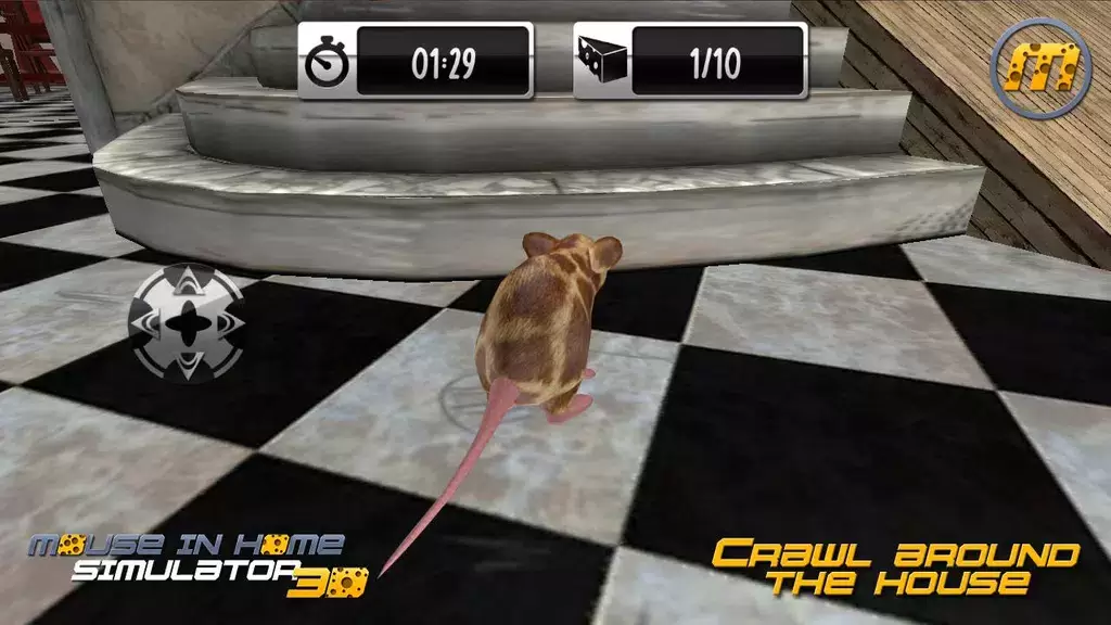 Mouse in Home Simulator 3D Zrzut ekranu 2