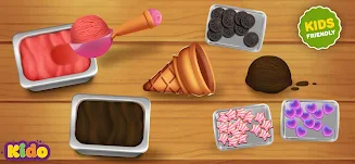 Ice Cream Making Game For Kids應用截圖第1張