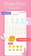 Period Tracker - Cycle Tracker ဖန်သားပြင်ဓာတ်ပုံ 1