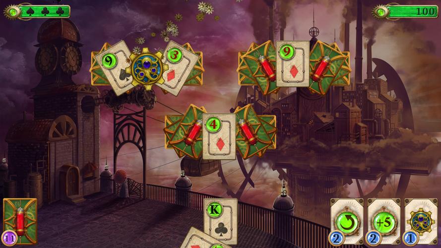 Steampunk Solitaire 스크린샷 2