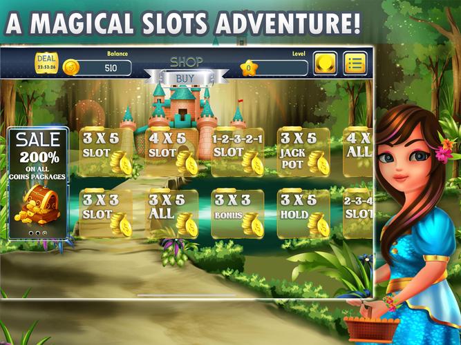 Wizard Of Wonderland Slots Capture d'écran 0
