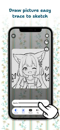 AR Draw Anime Trace Sketch AI Captura de tela 2