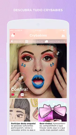 Crybabies Amino em Português ภาพหน้าจอ 1