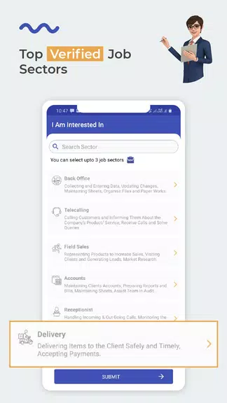 WorkIndia Job Search App Screenshot 2