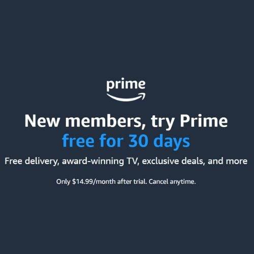 Bản dùng thử miễn phí Amazon Prime