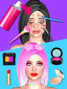 Lip Art Beauty Makeup Games Captura de pantalla 3