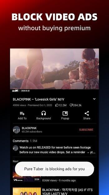 Pure Tuber: Video & MP3 Player Screenshot 3