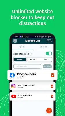 Blockerx : 포르노 차단기 스크린샷 3