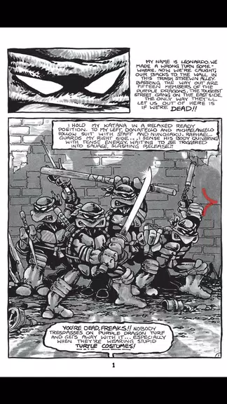 TMNT Comics Tangkapan skrin 2