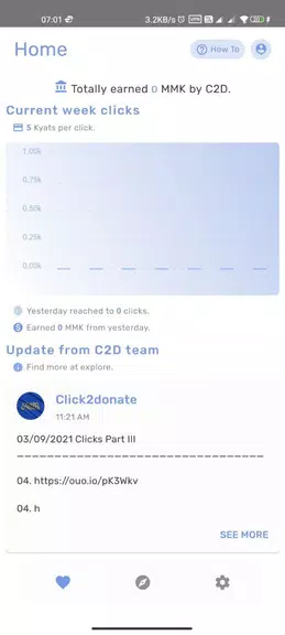 Click 2 donate स्क्रीनशॉट 0