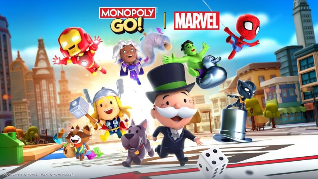 Gli Avengers portano le gare mentre Wolverine e Deadpool hanno gettoni per te nel crossover Monopoly Go x Marvel!