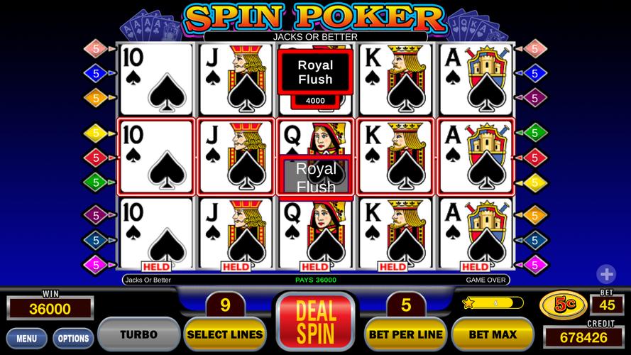 Spin Poker™ Casino Video Slots应用截图第3张