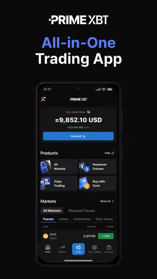 PrimeXBT Trading & Investing ဖန်သားပြင်ဓာတ်ပုံ 0