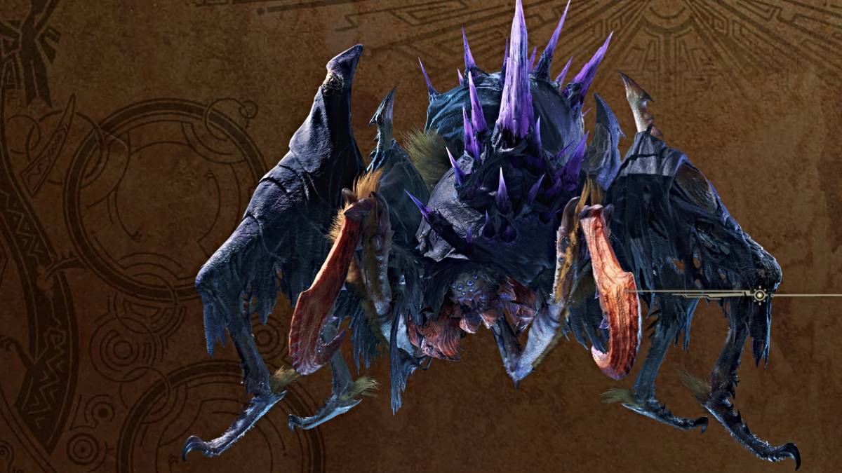 Nerscylla Monster sa Monster Hunter Wilds