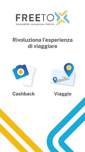 Free To X: Cashback e Viaggio Captura de tela 0